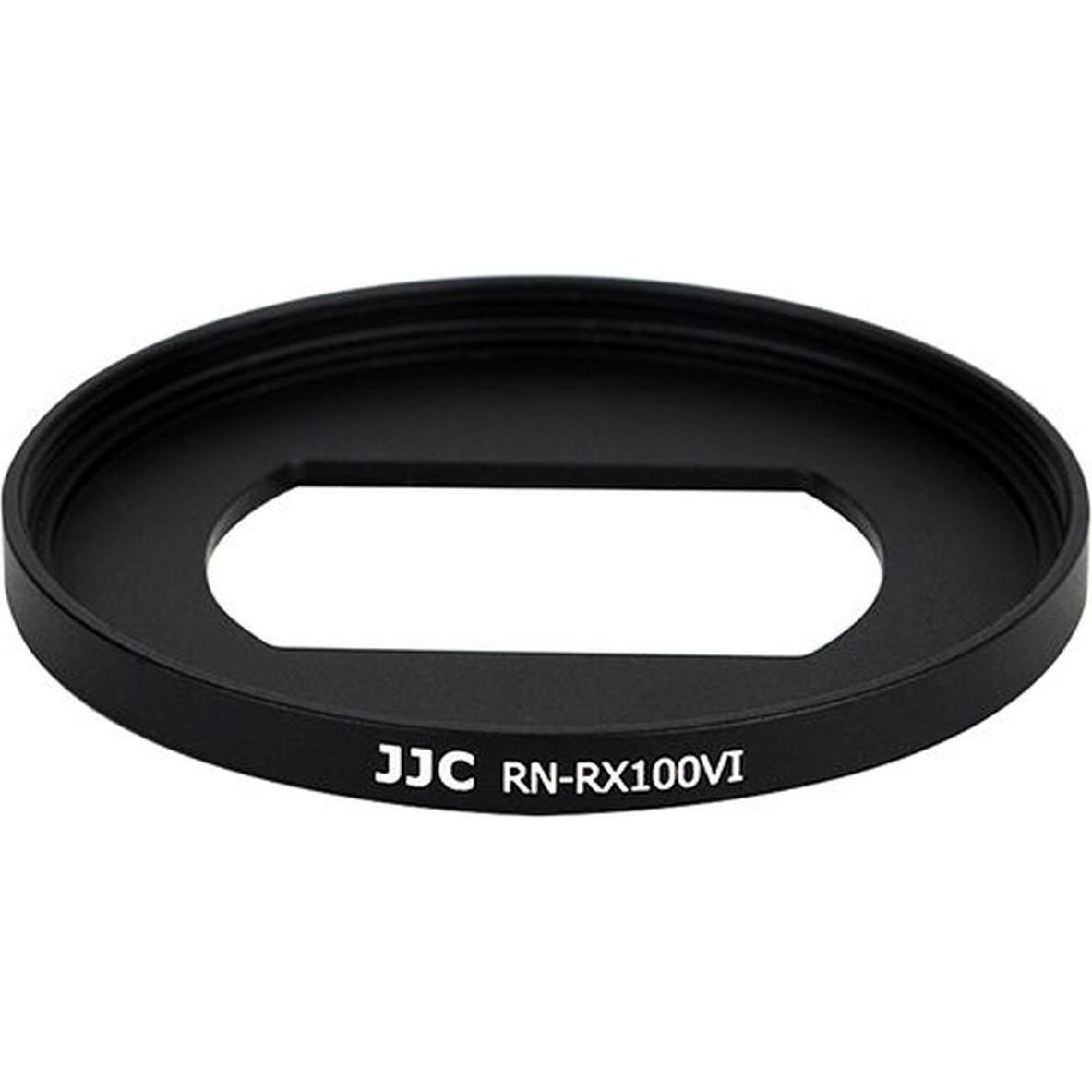 JJC adattatore per filtri + coperchio per SONY RX100 VI (52 mm), Copriobiettivo, Nero