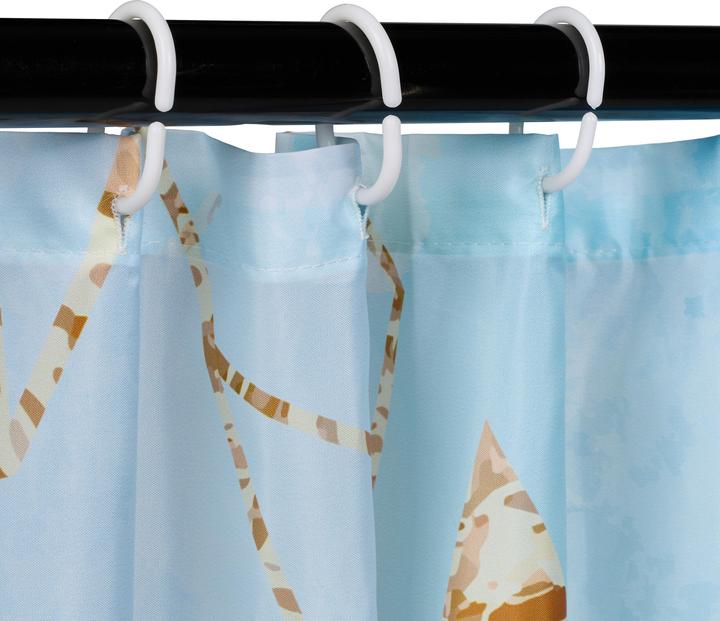 Actual product image Relaxdays Shower screen (180x200 cm)