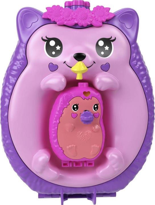Actual product image Polly Pocket Igel-Mama & Baby Schatulle