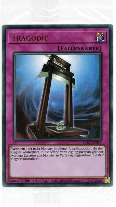 Produktbild Yu-Gi-Oh Tragödie - LART-DE030 - Ultra Rare - Sealed (Deutsch, Englisch, Booster Pack)