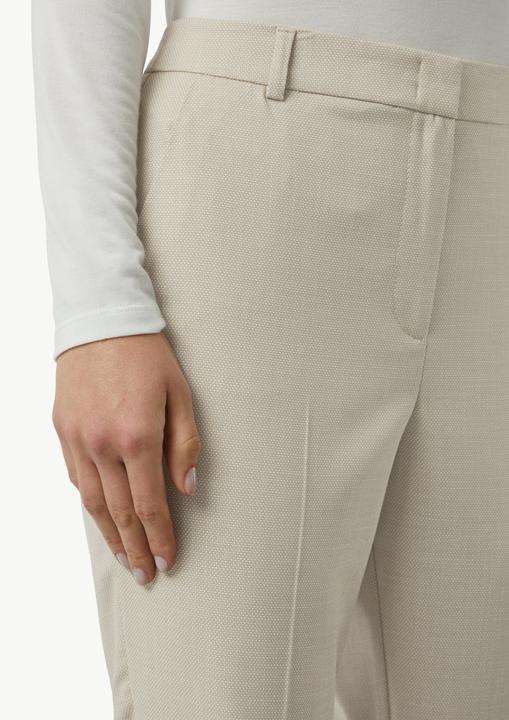 Image du produit Comma Hose Strukturierte Cigarette-Pants mit Bügelfalten (36)