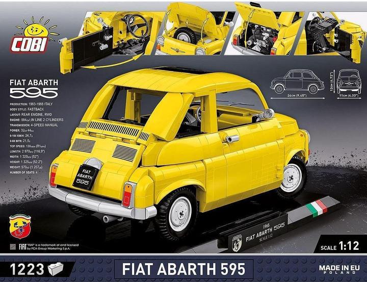 Produktbild Cobi 1965 Fiat 500 Abarth Executive Edition