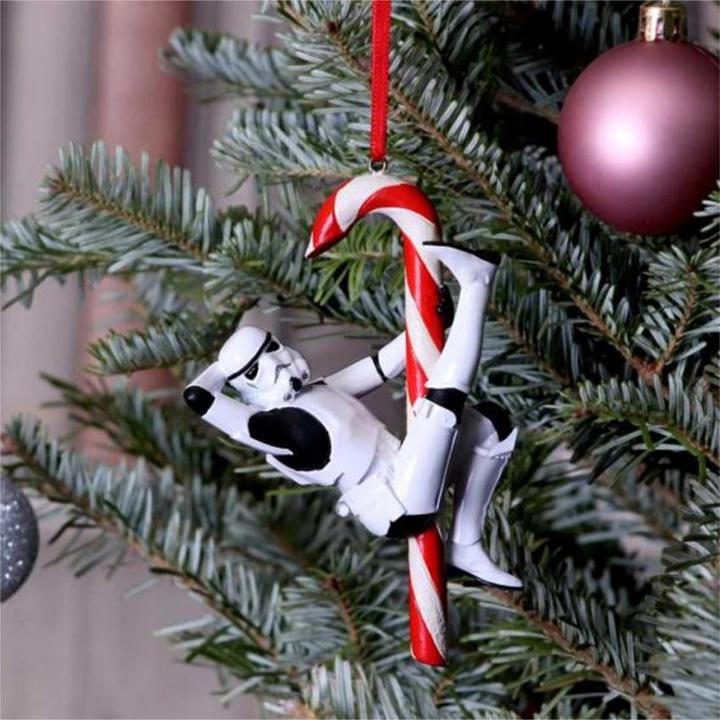 Produktbild Nemesis Now Stormtrooper Candy Cane Hanging Ornament (1-teilig)