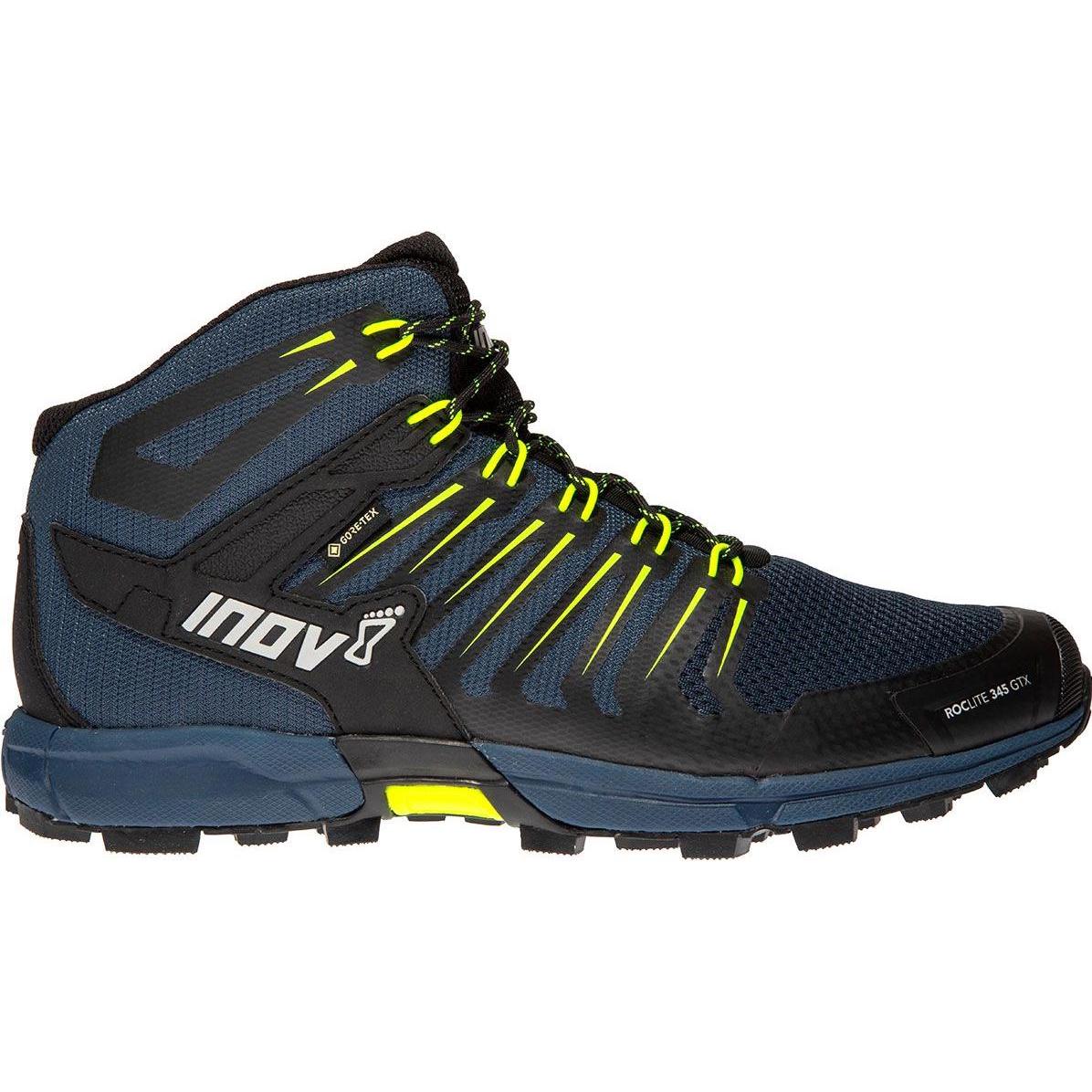 inov-8, Herren, Wanderschuhe, Roclite 345 G-Grip GTX Schuhe (45.5), Blau