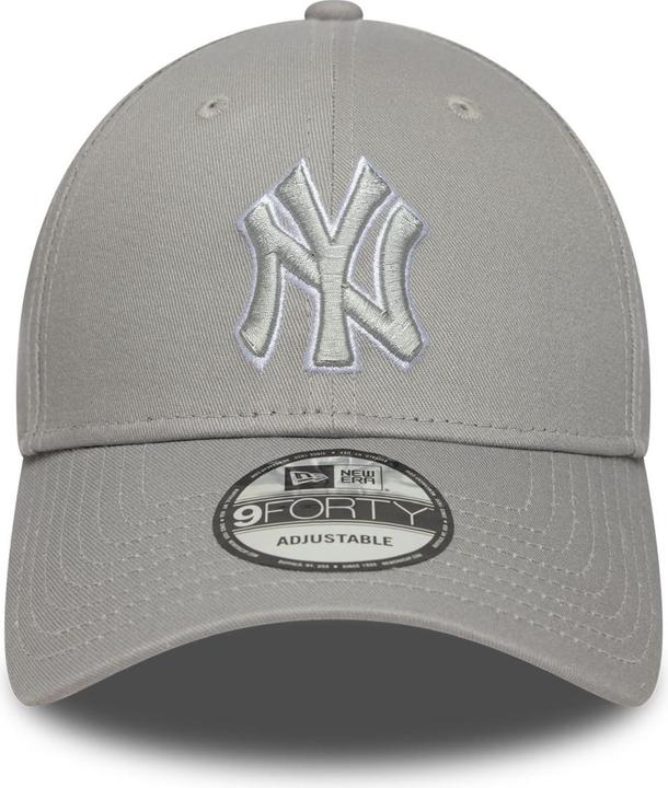 Produktbild New Era 9Forty Strap Cap - OUTLINE New York Yankees grau