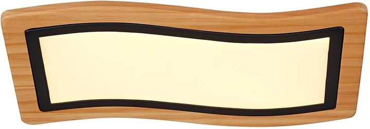 Produktbild Lucande Joren LED-Deckenleuchte Holz einflammig (1140 lm)