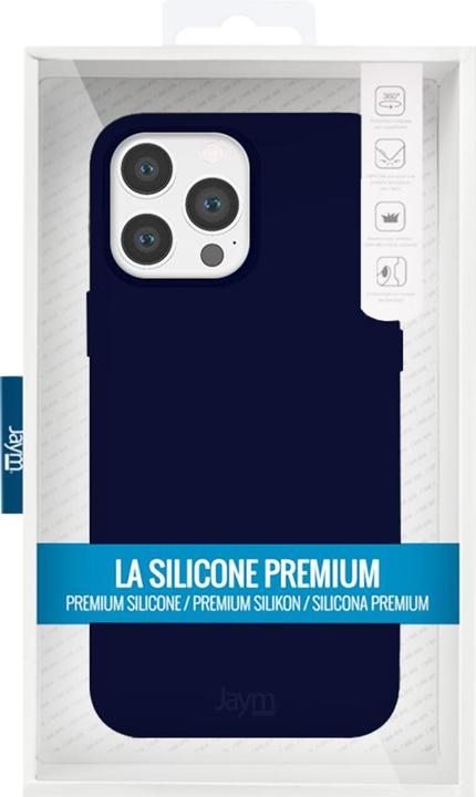 Immagine prodotto Jaym Custodia in silicone premium, serie blu (Apple iPhone 13 Pro Max)