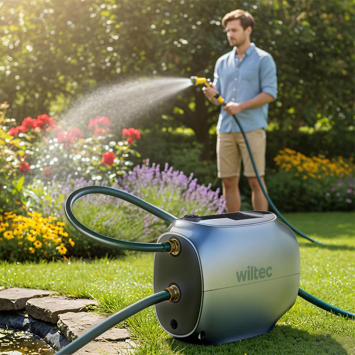Produktbild Wiltec automatische Magnetkreiselpumpe 750W Magnetpumpe Kreiselpumpe Gartenpumpe (Gartenpumpe)