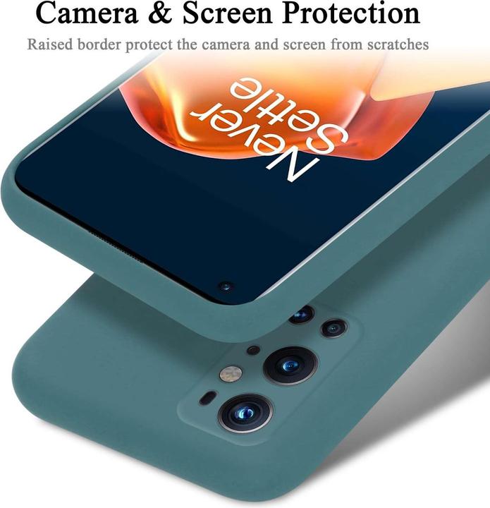 Image du produit Cadorabo Coque pour OnePlus 9 PRO TPU Liquid Silicone Case (Realme 9 Pro+)