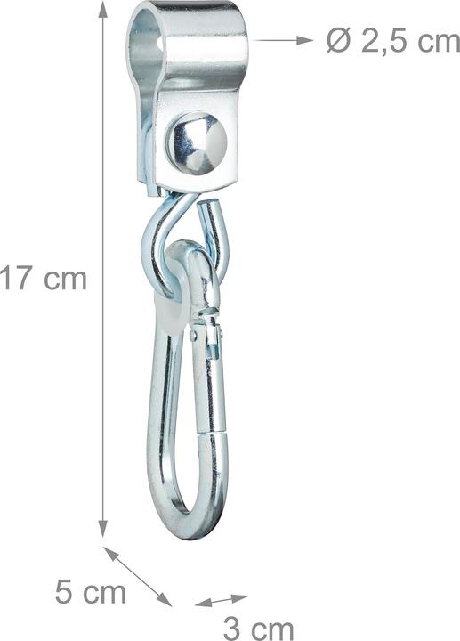Immagine prodotto Relaxdays 2x ganci
