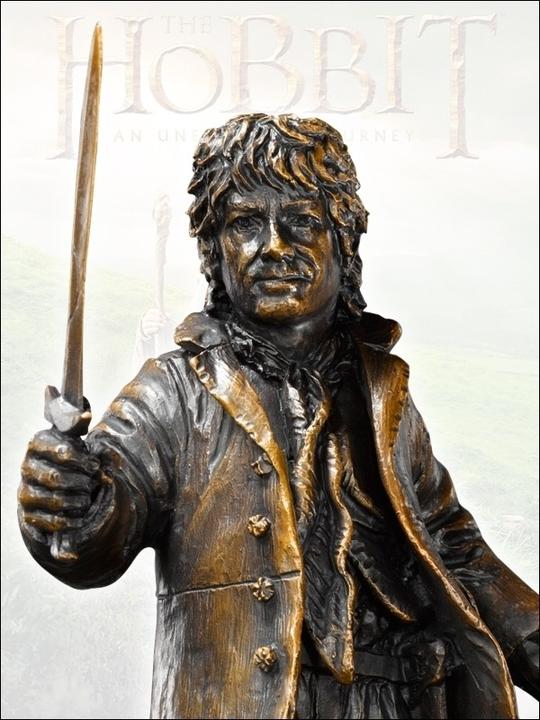 Produktbild Noble Collection Der Hobbit Bronze Bilbo Beutlin
