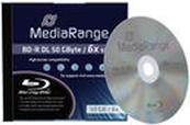 Actual product image MediaRange BD-R 6x Dual Layer 50GB 1 pcs. (1x)