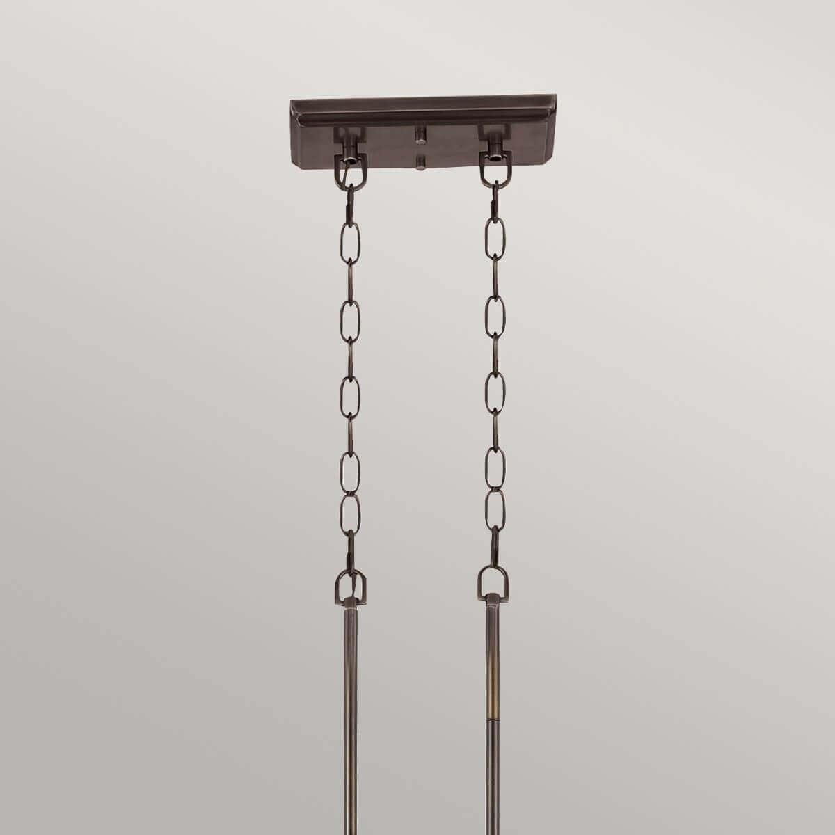Thumbnail - Elstead Lighting, Pendelleuchte, Emery Hängeleuchte E27 3-fach 56cm Palladianische Bronze (E27)