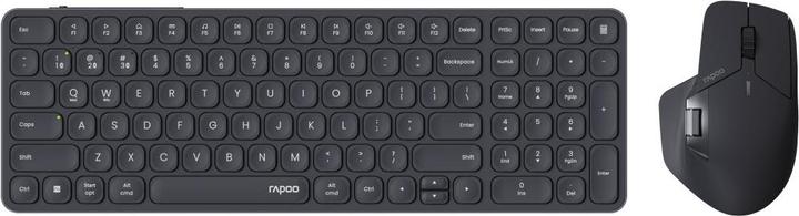 Produktbild Rapoo 9760M MULTI-MODE WL DESKSET SW (DE, Kabellos)