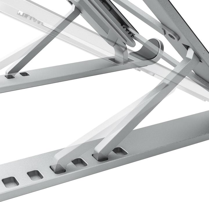 Produktbild Aisens Soporte De Sobremesa Ajustable Para Portatil Tablet Plata