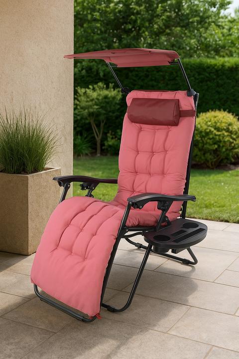 Produktbild VCM Liege Liegestuhl Gartenstuhl Maltosa (160 cm)