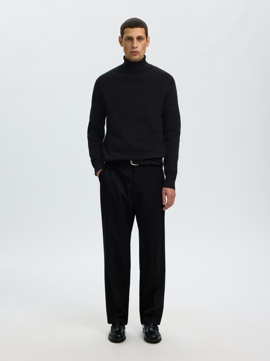 Actual product image Selected Slhdane Ls Knit Structure Roll Neck Noos (XL)