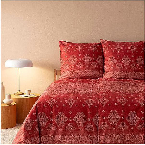 Produktbild Bassetti KERALA Bordeaux (Bettwäsche Set, 140)