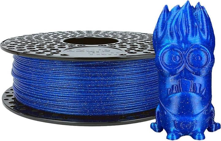 Immagine prodotto AzureFilm Filamento 3D PLA Blu Glitter 1,75mm 1kg (PLA, 1.75 mm, 1000 g, Blu)