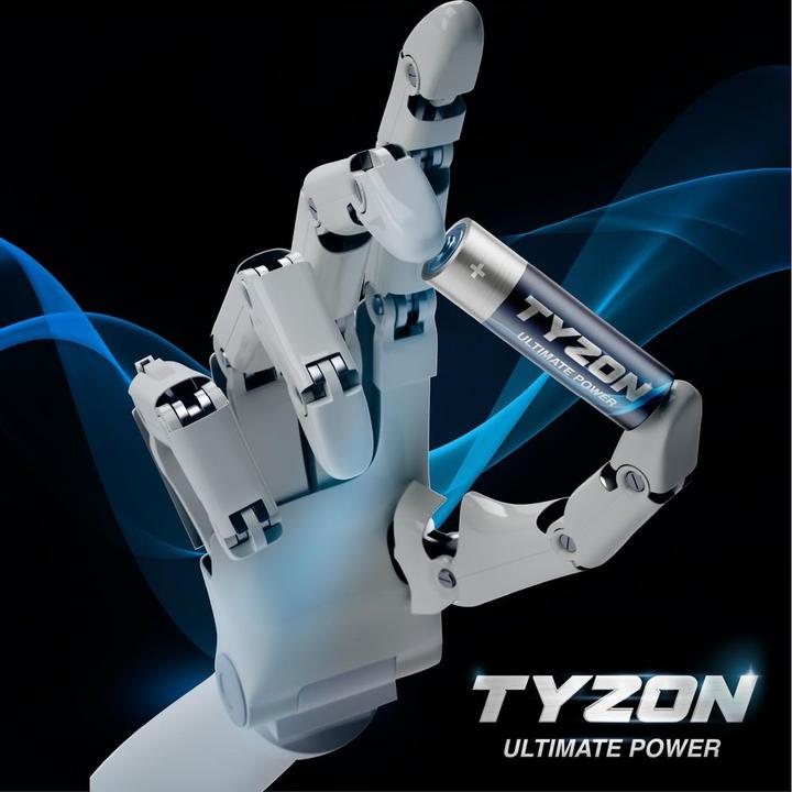 Produktbild Tyzon 1.5 V Aa Alkaline Batteries, 40 Pcs (40 Stk., AA, 2500 mAh)