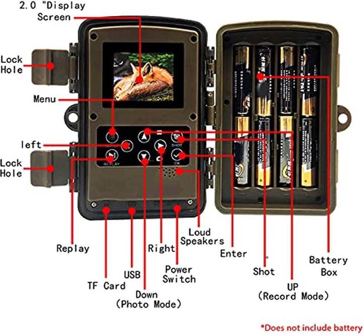 Actual product image Icefox Wildlife camera