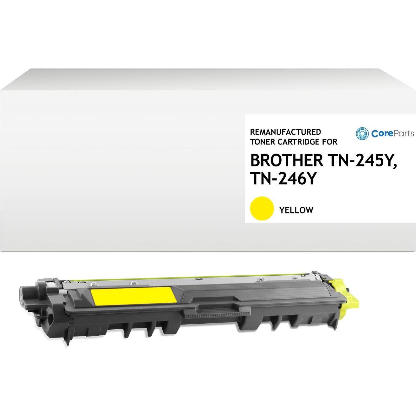 CoreParts, Toner, Lasertoner for Brother Yellow