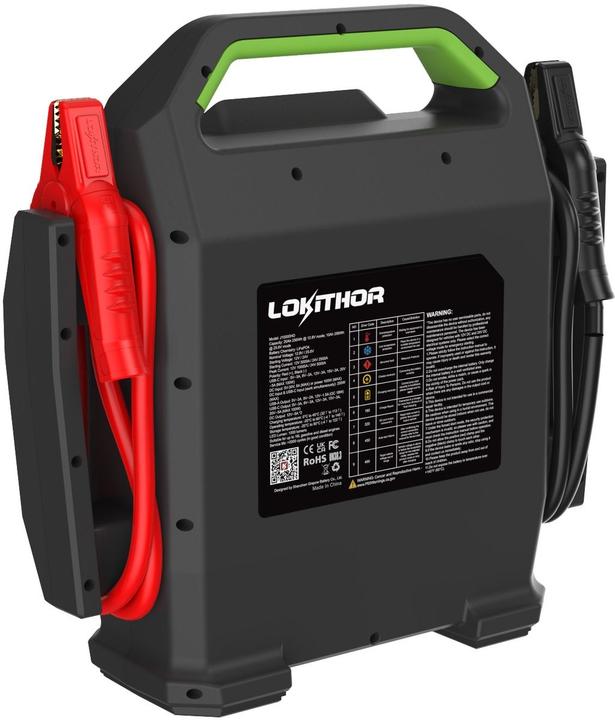 Actual product image Lokithor Jumpstarter (10000 A, 80000 mAh)