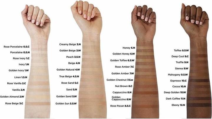 Actual product image L'Oréal Paris Perfect Match Foundation Full Coverage Makeup with 24 Hour Moisture 30ml (9C Deep Cool)