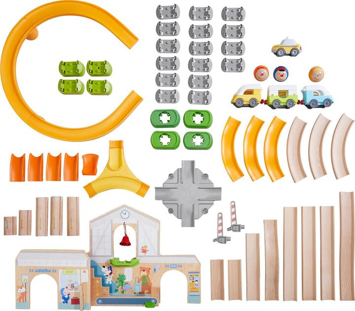 Actual product image Haba Kullerbü Knikkerbaan - Speelbaan Station