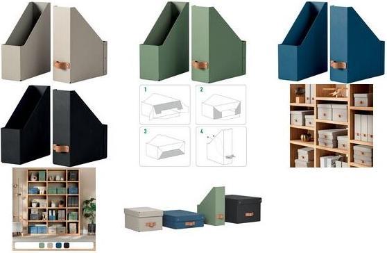 Actual product image Leitz Magazine File Puro Recycled Cardbord (A4)