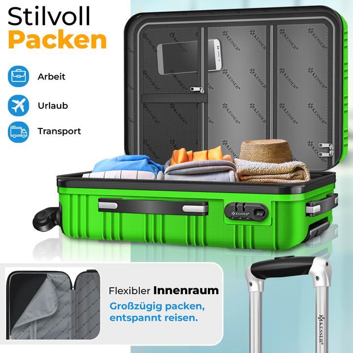 Produktbild Kesser 3-teiliges Hartschalenkoffer-Set (45 l)