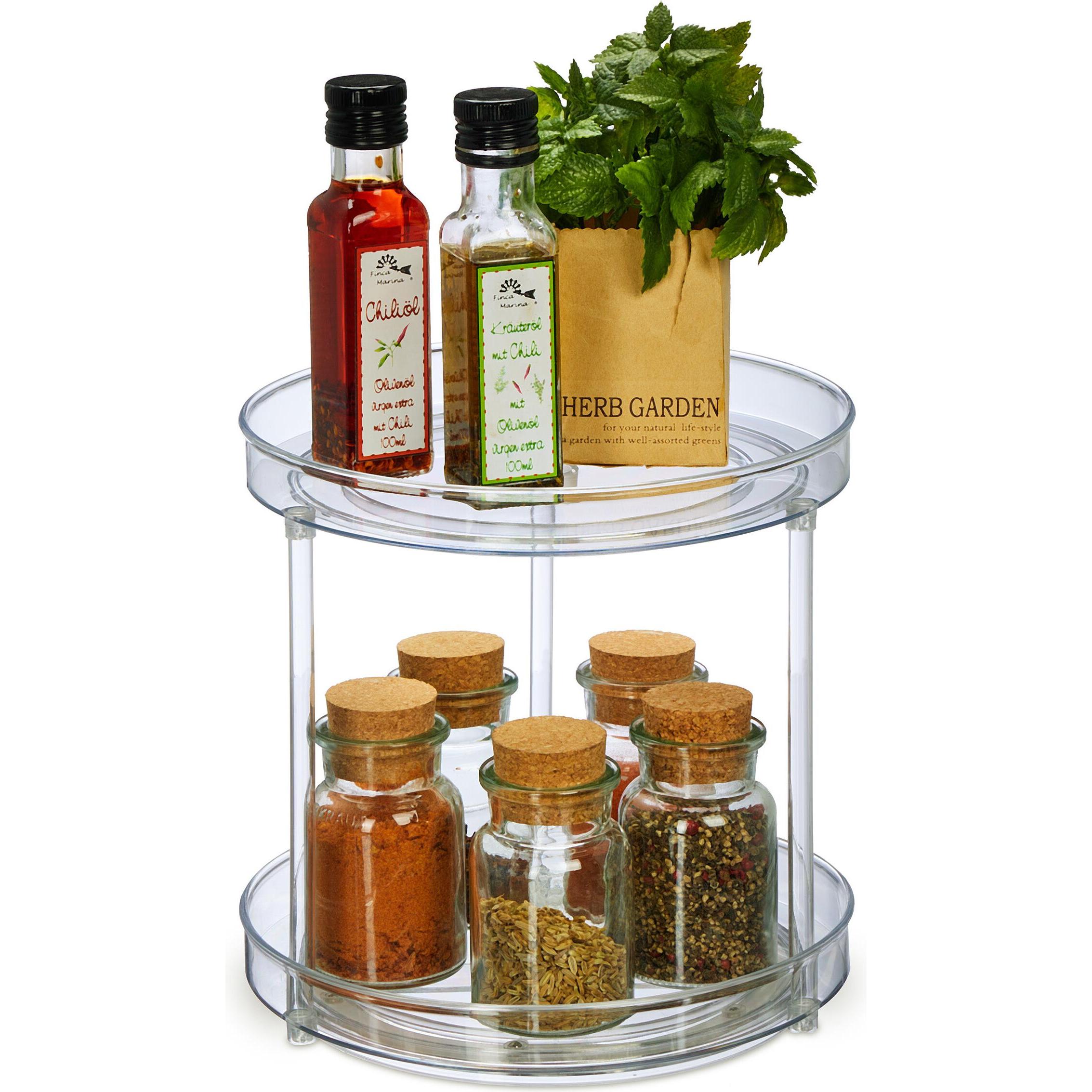 Thumbnail - Relaxdays Drehteller, Küchen Organizer, Transparent