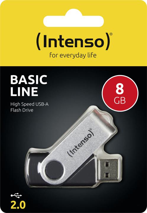 Immagine prodotto Intenso linea di base (8 GB, USB-A)