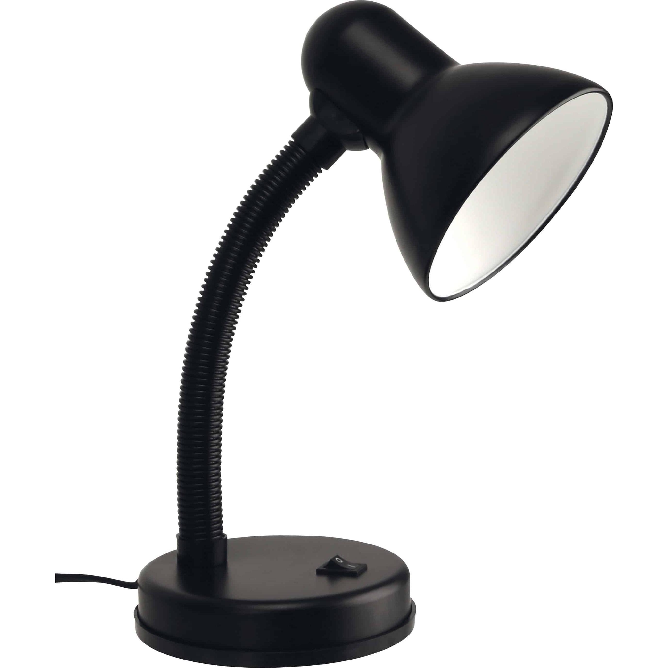 DayLite, Tischlampe, Schreibtischleuchte HD2028, Metall, 230V, E27, IP20, schwarz (E27)