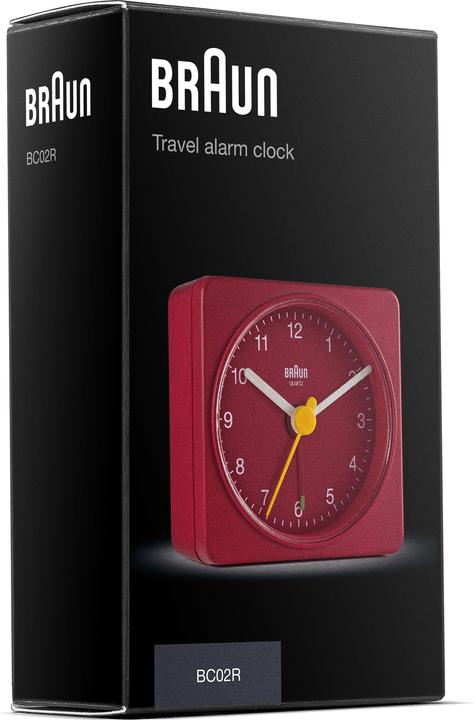 Immagine prodotto Braun Sveglia classica BC02 Rosso