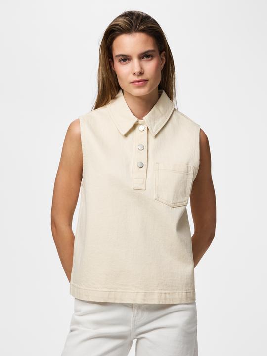 Immagine prodotto Pieces PCGRACE DENIM POLO Oberteil (XS)