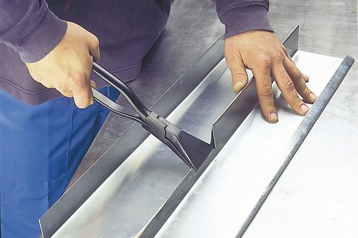 Produktbild Erdi Falzzange 45° gebogen 270 mm D341-60 (270 mm)