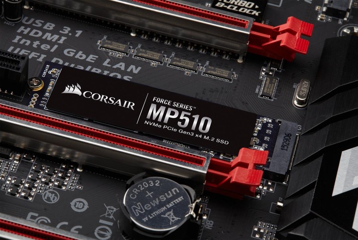 Actual product image Corsair Force MP510 (480 GB, M.2 2280)