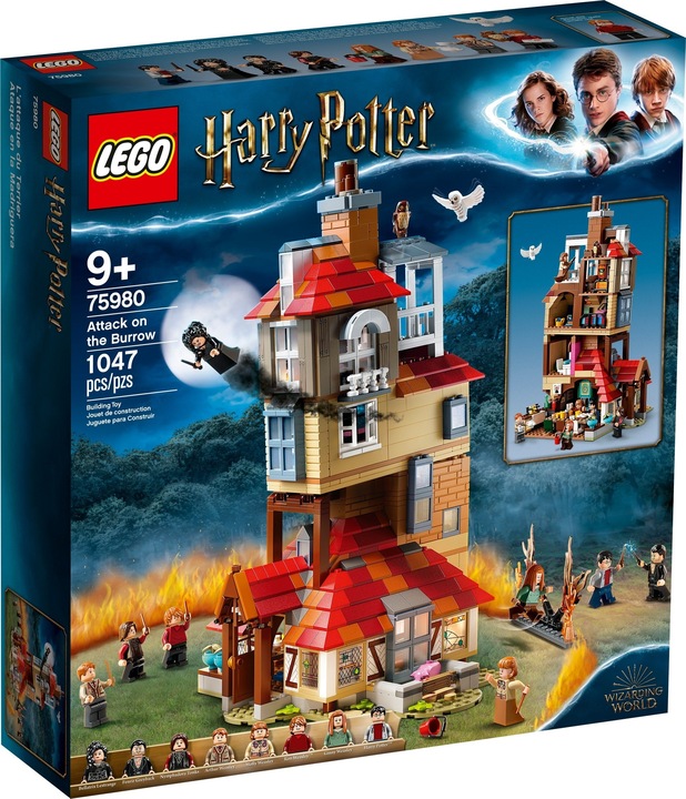 Image du produit LEGO Attaque sur le terrier (75980, LEGO Harry Potter, LEGO difficiles à trouver)