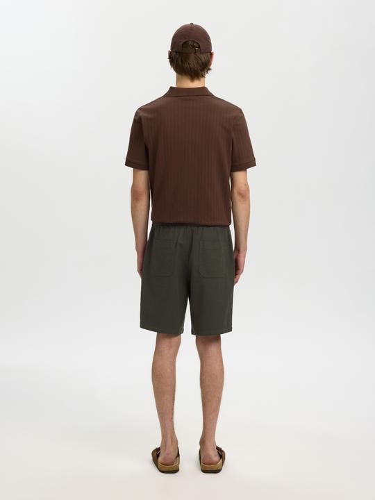 Image du produit Selected Regular Fit Leinenmix Shorts (M)