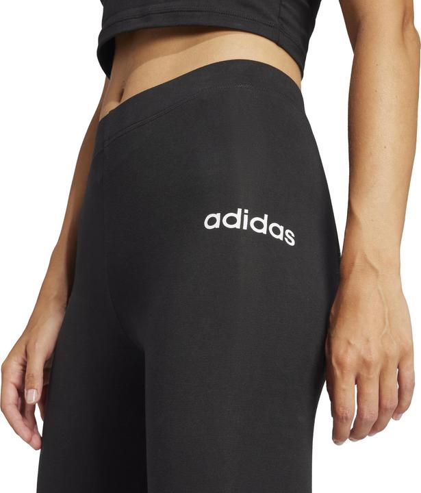 Actual product image Adidas Damen Essentials LINEAR Cotton Leggings, Black/White, XL (XL)