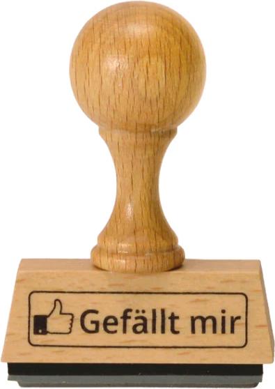 CreaDiva Holzstempel - Gefällt mir