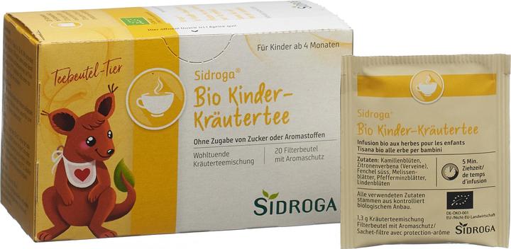 Produktbild Sidroga Bio Kinder Kräutertee Beutel (26 g)