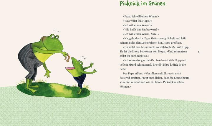 Produktbild Der Froschkönig - was wirklich geschah: Hipp und Hopp retten Papa Grünsprung (Deutsch, Gerlis Zillgens, Katja Jäger, 2017)