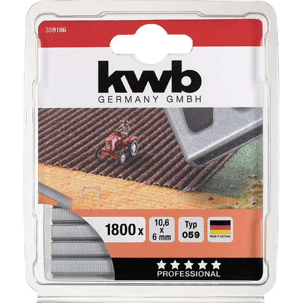 Thumbnail - kwb, Tackerklammern + Tackernägel, 359106 Stifte für Stiftnagler