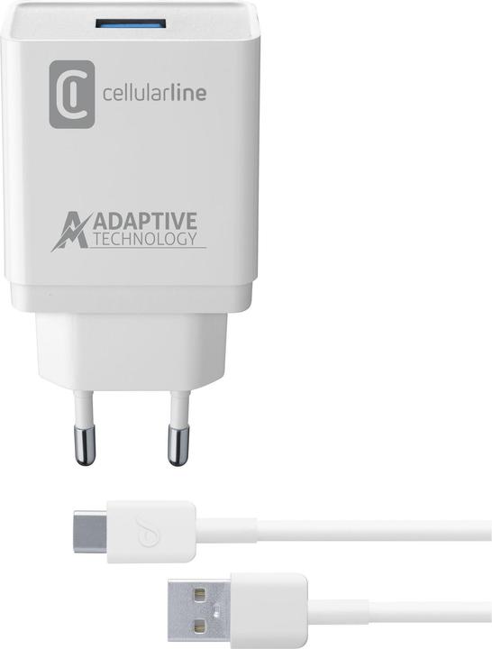Produktbild Cellularline Charger Kit (15 W, 1 Port)
