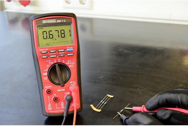 Actual product image Benning TRUE RMS Digital Multimeter (CAT III 1000V, CAT IV 600V)