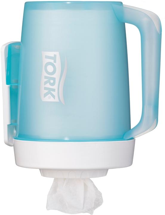 Produktbild Tork Mini Innenabrollungsspender Weiss und Türkis M1 658002 1 St.