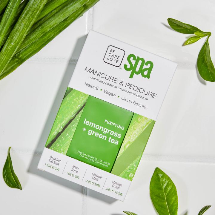 Produktbild Bcl Spa Purifying Lemongrass + Green Tea 4 Step System (Fussbad, Fussmaske)