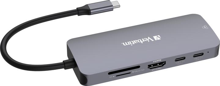 Produktbild Verbatim CMH-09 (USB-C, 9 Ports)